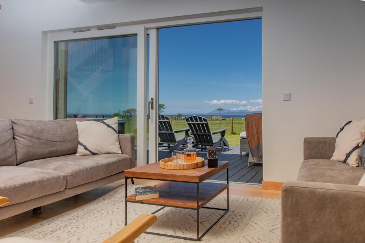 Villa Litua Luxury Self-Catering With Stunning Sea Views Arisaig Exterior foto